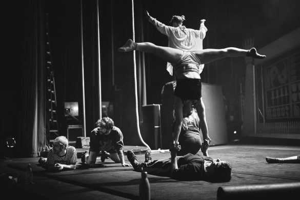 Backstage with Model Citizens : Words By Lucy Gamsby Frost & Photos by Luke David Kellett