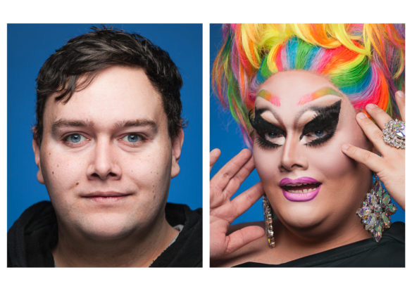 Shay Evans / Felicity Frockaccino #Dragformation by Aaron Walker – Photography Feature